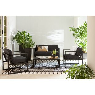 View Mirando 4 Piece Sofa Set with