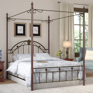 Go to store & view more images Wedgewood Canopy Bed by Three Posts