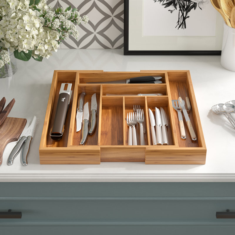 Mint Pantry Hannon Expanding 2 H X 16 W X 20 D Drawer Organizer