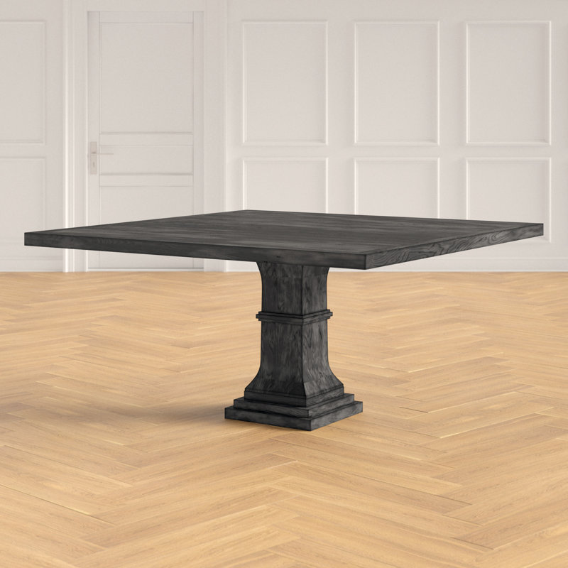 Tavernia Solid Wood Square Dining Table Joss Main Tavernia Solid Wood Square Dining Table