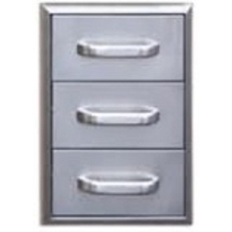 Landmann Ardor Add On Triple Stack Drop In Drawers Wayfair