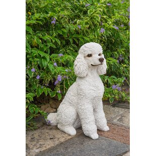 3D Printed Lion-haired Poodle Dog Statue
