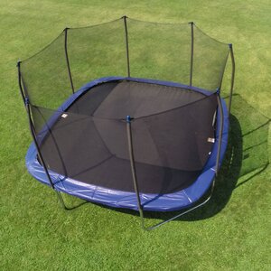 13' Square Trampoline with Enclosure