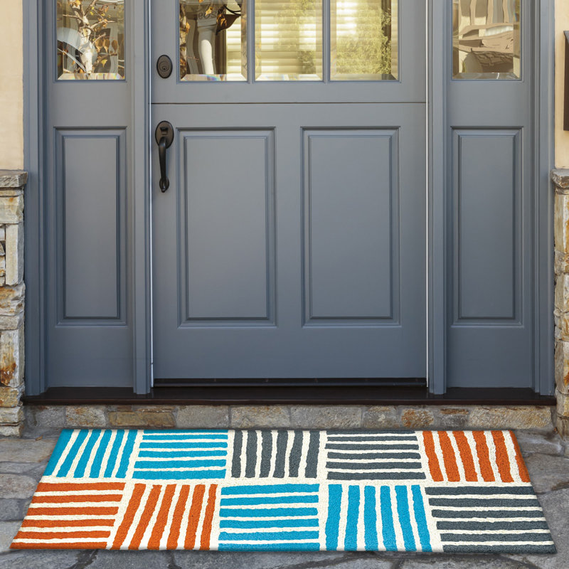 Jellybean Home Garden Main Street Stripe 54 In X 21 In Outdoor
