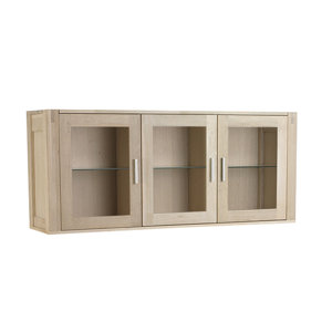 Hängevitrine Channa aus Massivholz von Home Etc