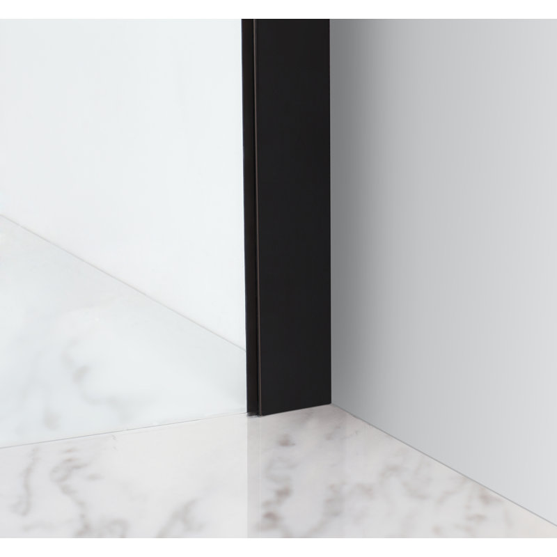 Aston Bromley 34 X 72 Rectangle Hinged Shower Enclosure Wayfair
