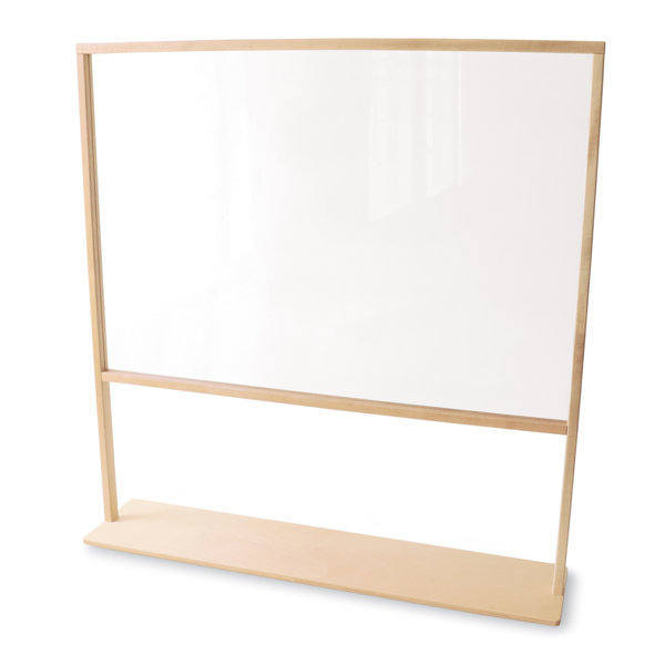 Whitney Bros. Floor Standing Acrylic 1 Panel Classroom ...