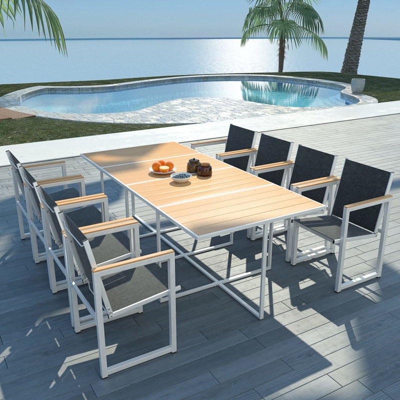 Garten Living 8-Sitzer Gartengarnitur Ivanka | Wayfair.de