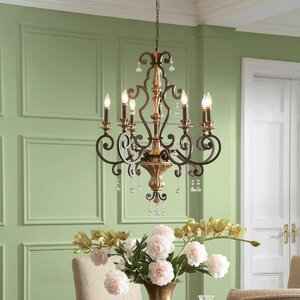 Windsor Rise 6-Light Candle-Style Chandelier