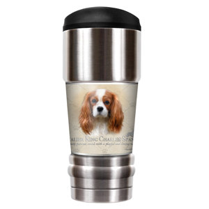 Howard Robinson's Cav King Charles Spaniel 18 oz. Insulated Tumbler