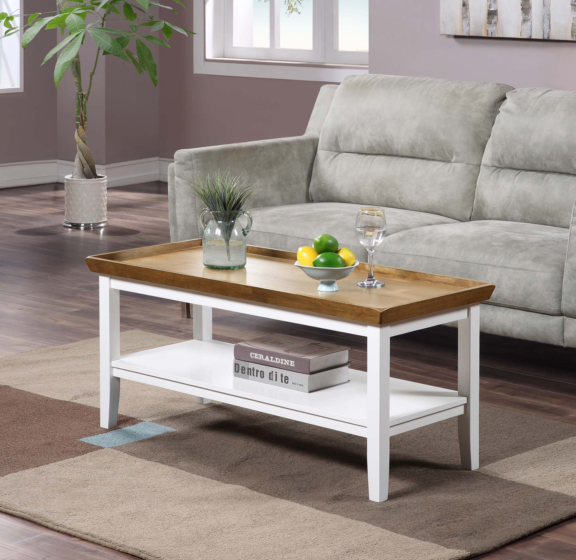 Andover Mills Gwen Solid Wood Coffee Table With Storage Reviews Wayfair