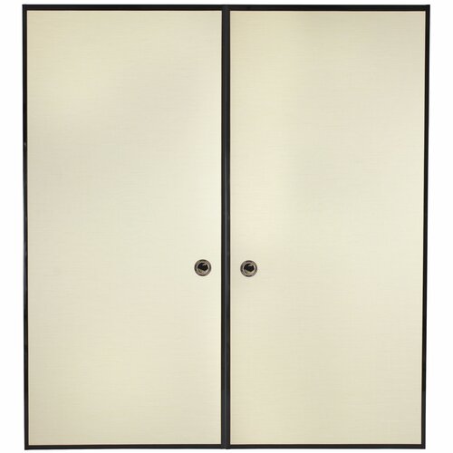 Paneled Wood Painted Sliding Closet Doors