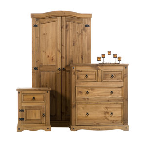 Schlafzimmermöbel-Set Classic Corona von Home &..