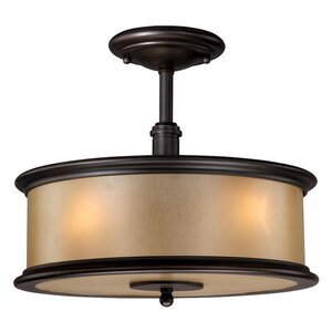 Limewood Semi Flush Mount