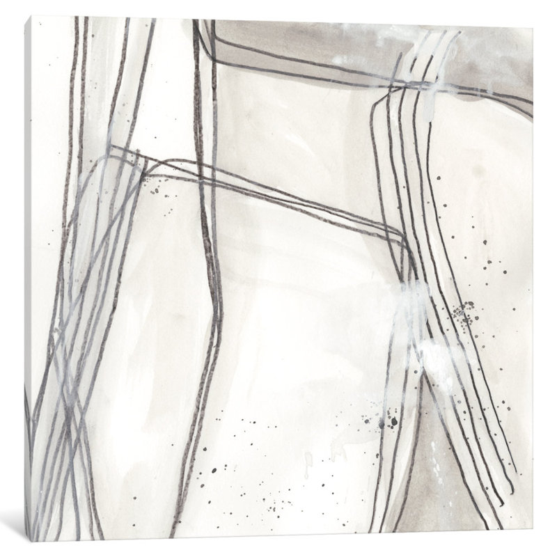 East Urban Home Abstract Logic Ii Painting Print On Wrapped
