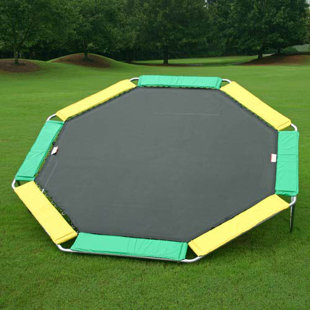 16' Octagon Trampoline By Kidwise