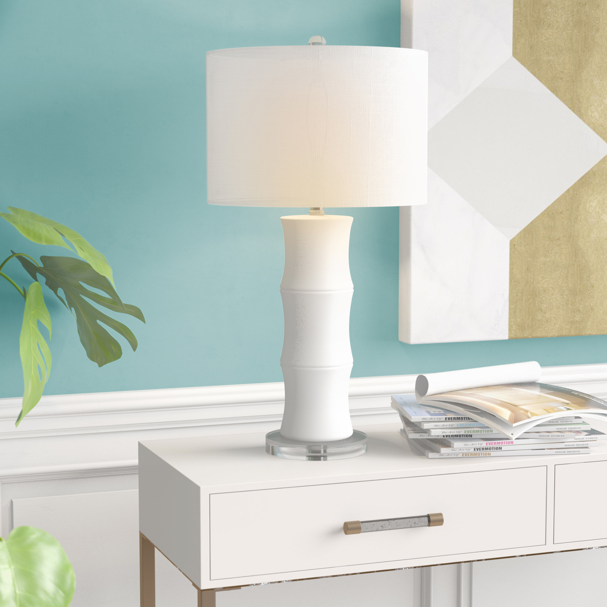 Mercer41 Hershman Ceramic 27 Table Lamp Reviews Wayfair