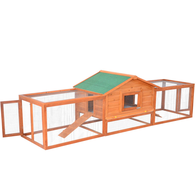 wooden rabbit chicken coops