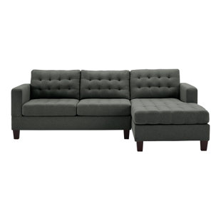 Steel Reversible Sectional by Ebern Designs Great Reviews
