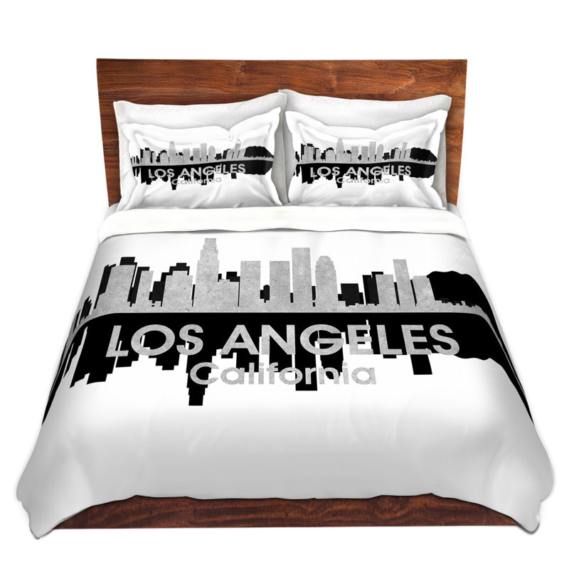 IV Los Angeles California Duvet Cover 