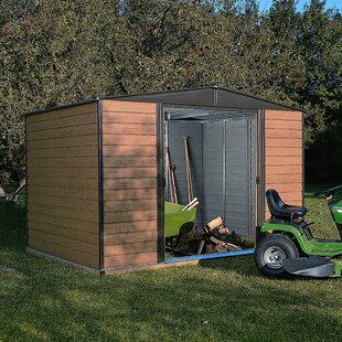 10 Ft. W X 6 Ft. D Apex Metal Shed By WFX Utility