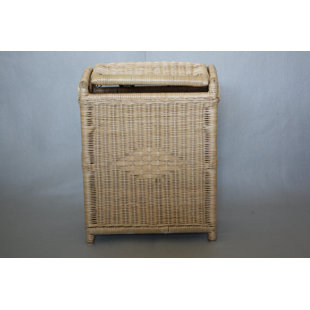 Go to store & view more images Bayou Breeze Small Wicker Laundry Hamper