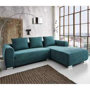 Ecksofa Basic mit Bettfunktion von Hazelwood Home