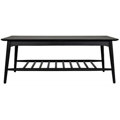 Noir Solid Wood Coffee Table Wayfair