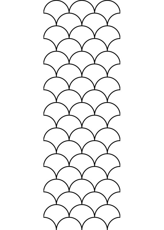 Wrought Studio Wunder Removable Scallop 10 L X 25 W Peel And Stick Wallpaper Roll Wayfair