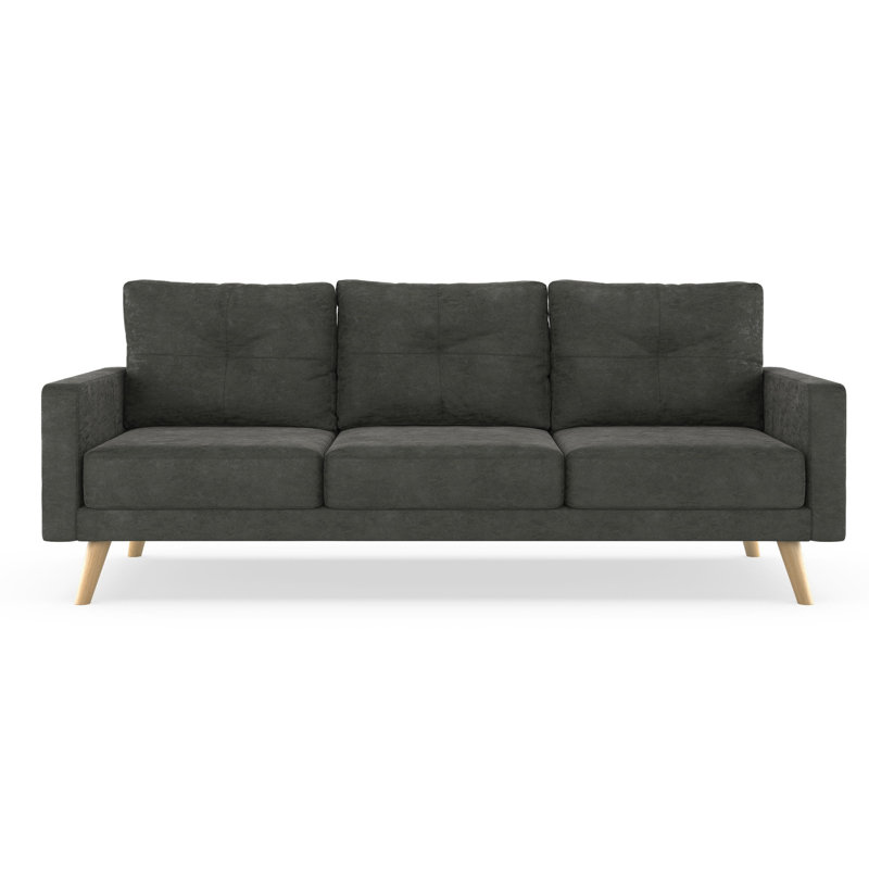 Foundry Select Courtney Microsuede Sofa Wayfair