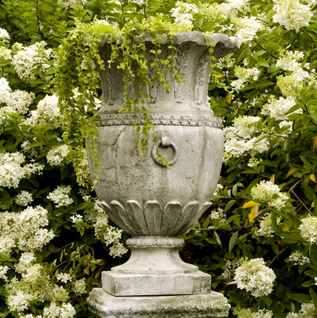 Fleur De Lis Living Rhinelander Fiberstone Urn Planter & Reviews 