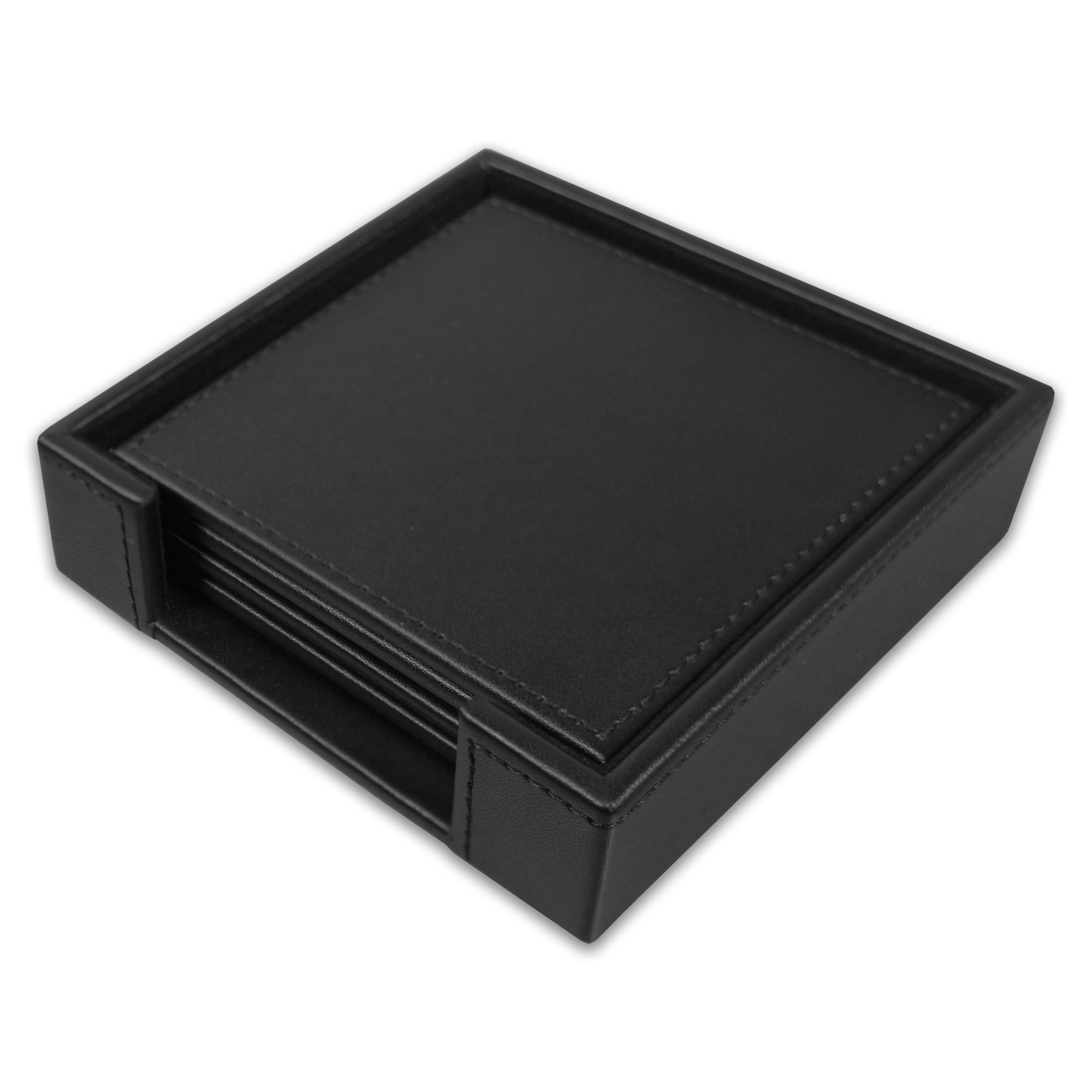 black coaster set