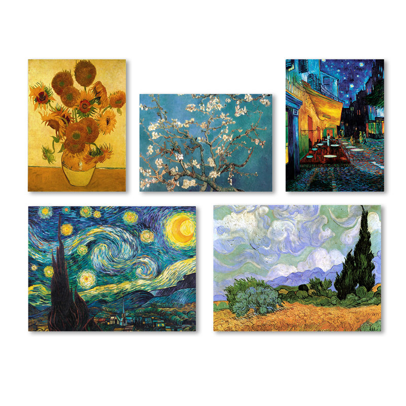 Vault W Artwork '5 Piece Graphic Art by Vincent Van Gogh ... But if you're planning to put your photos on the wall, now.