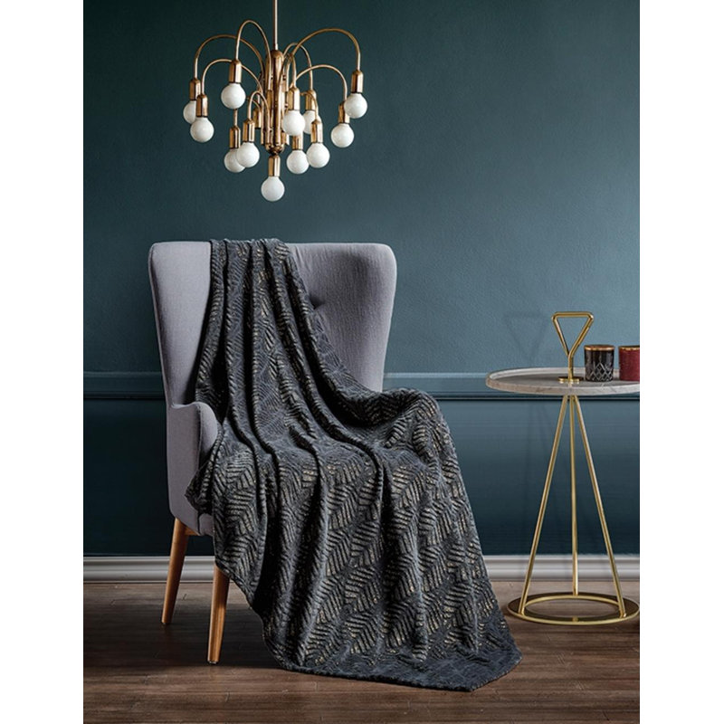 Bay Isle Home Manuela Ultra Luxury Brushed Textured Throw Wayfair