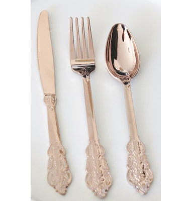 Rose Basic Plastic Forks
