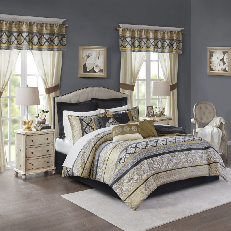 Astoria Grand Lonsdale 24 Piece Comforter Set Reviews Wayfair