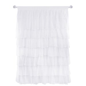 Pearson Solid Sheer Single Curtain Panel