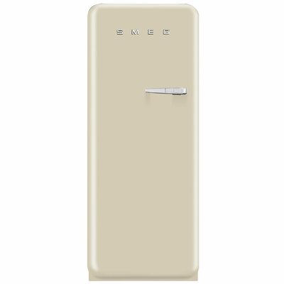 SMEG 9.2 cu. ft. All- Refrigerator with Ice Compartment Color: Cream, Handle Location: Right