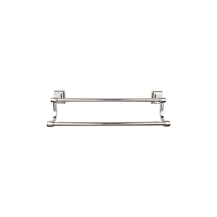 Top Knobs Stratton Bath Double 32 Wall Mounted Towel Bar