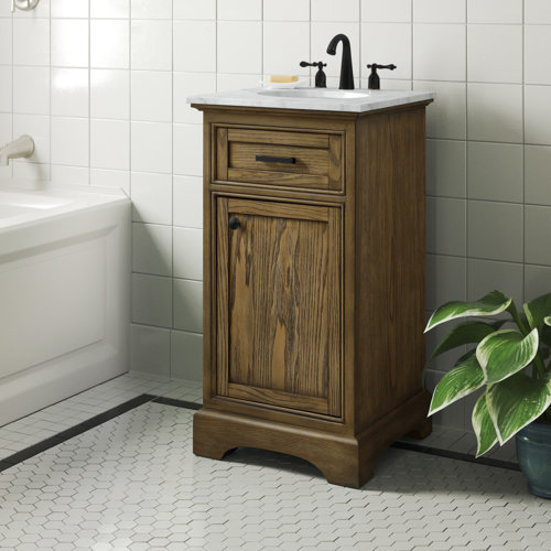 Andover Mills™ Rossi 19'' Free-standing Single Bathroom Vanity with ...