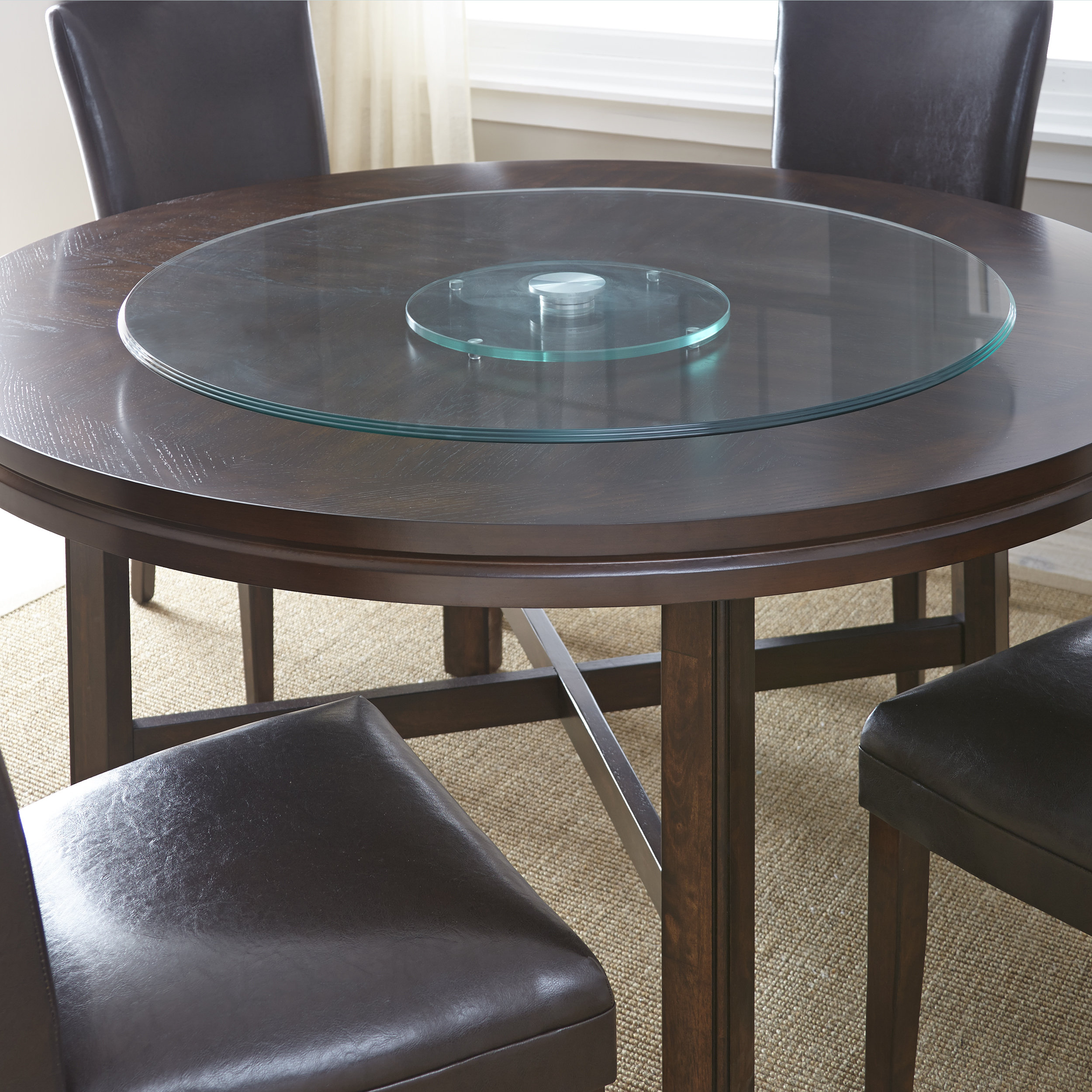 Dining Table With Lazy Susan Wayfair