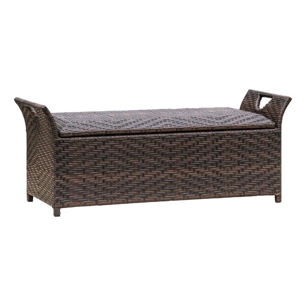 Indoor Wicker Bench Wayfair