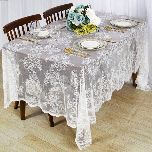 New Sparkly Sequin Tablecloth 40" X59'' Square For Wedding/ Dessert Table Decor 