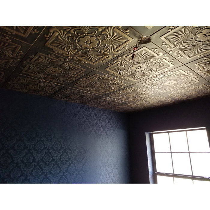 A La Maison Ceilings Victorian 1 6 Ft X 1 6 Ft Foam Glue Up