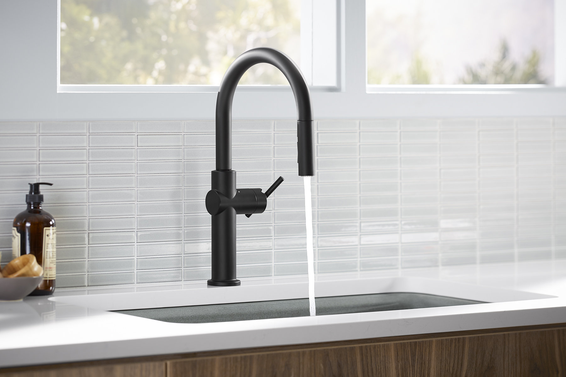 Kohler Crue Touchless Single Handle Kitchen Faucet & Reviews Wayfair