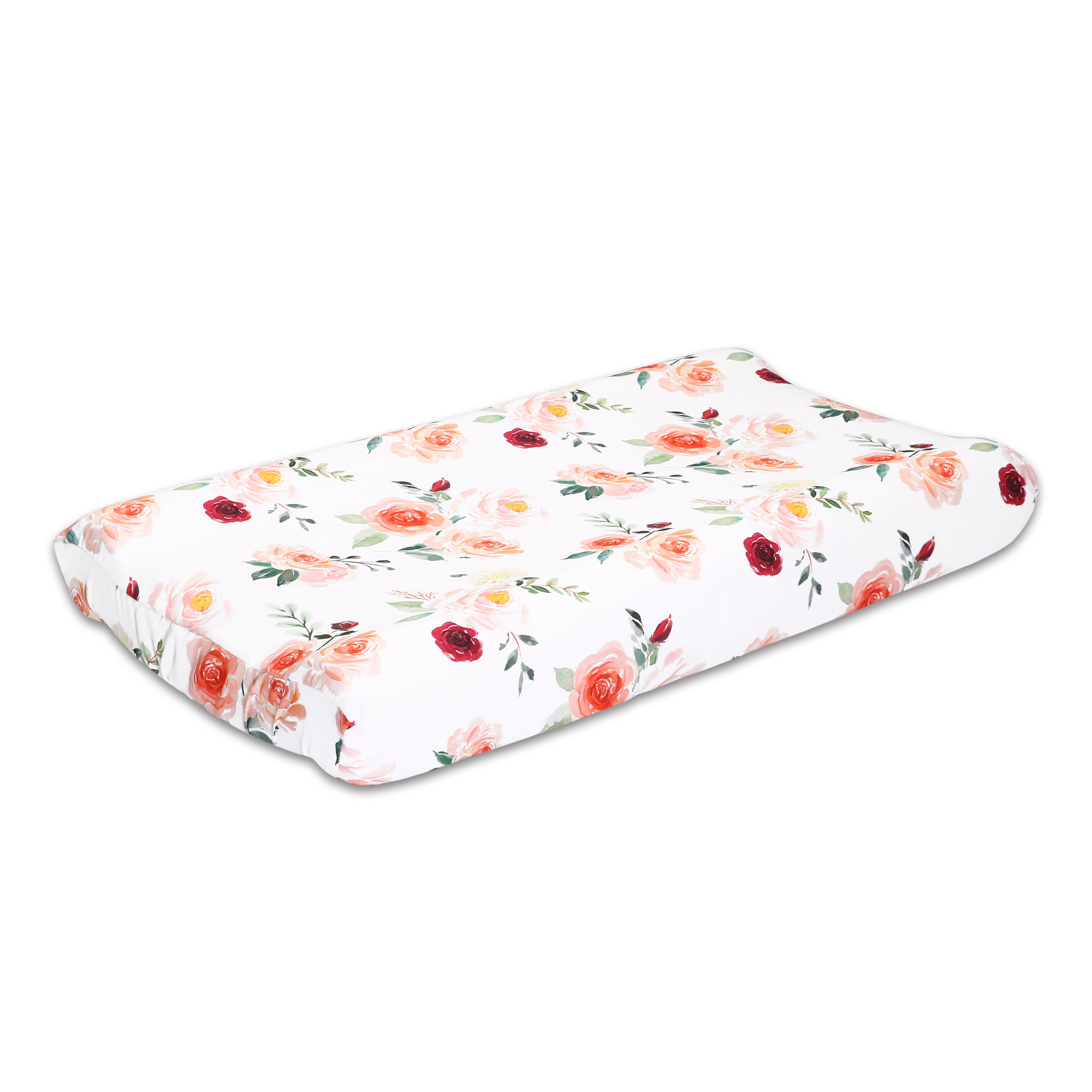 coral changing pad cover