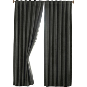 Solid Blackout Thermal Rod Pocket Single Curtain Panel