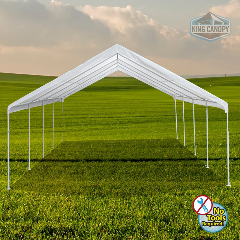 King Canopy Hercules 18 Ft X 27 Ft Canopy Reviews Wayfair