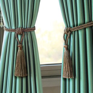 Simple Woven Twist Clips Curtains Holder Tassels Clamps Strap Curtain Decor S 
