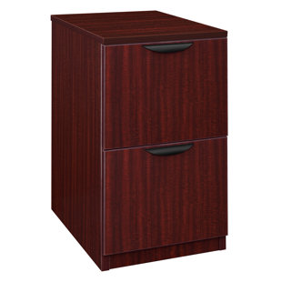 Linh Desk Side 2-Drawer Vertical Filing Cabinet by Latitude Run